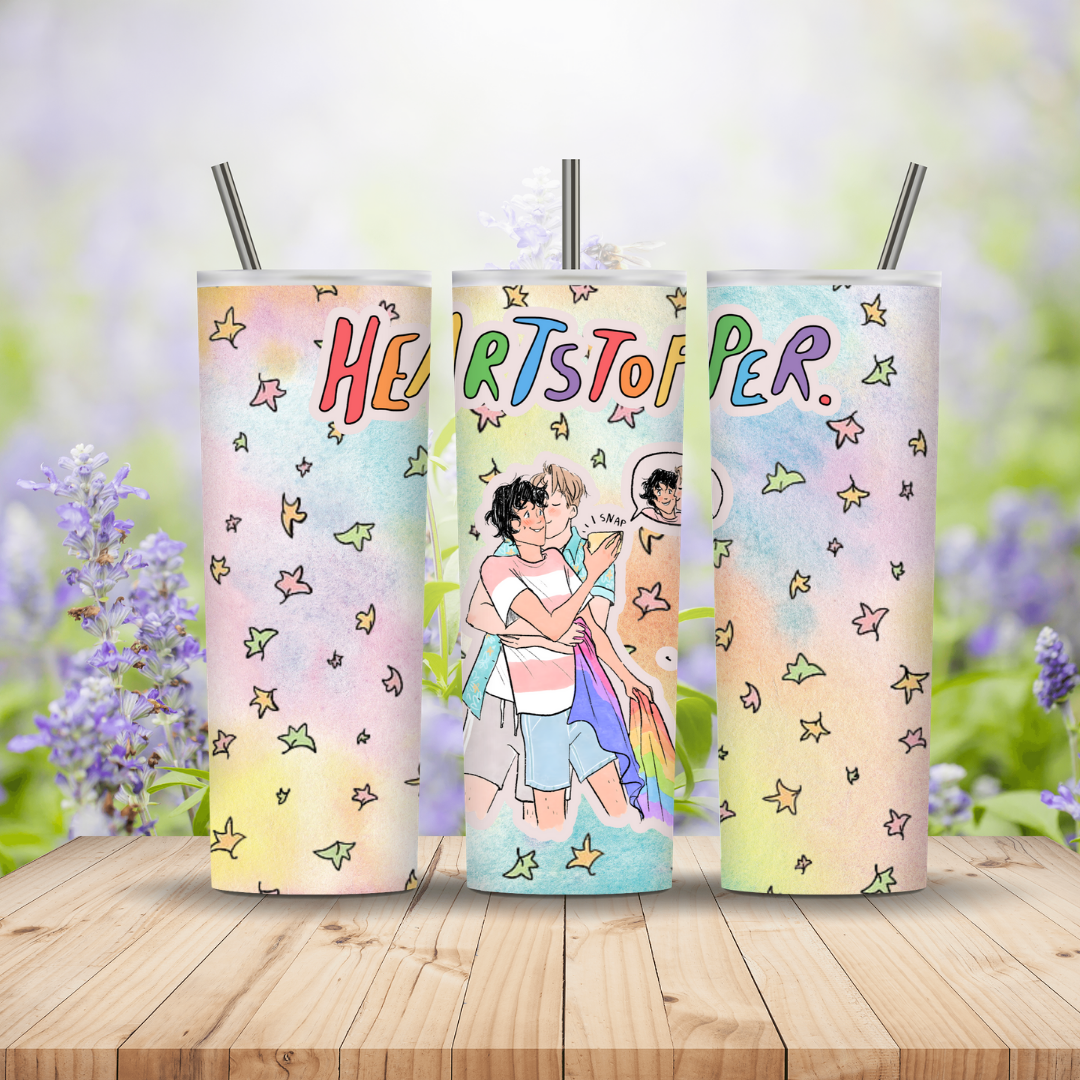 Heartstopper inspired 20oz Tumbler