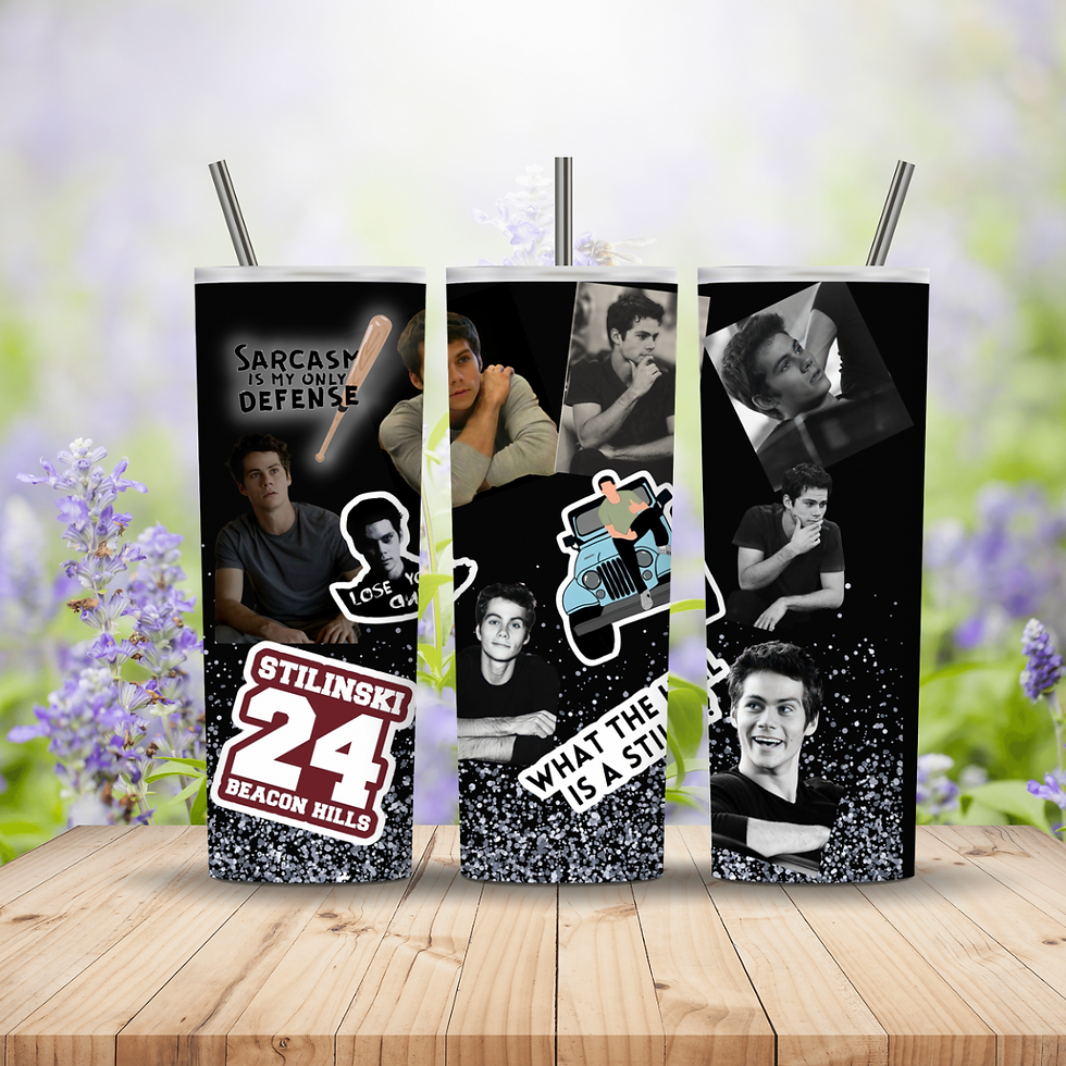Teenwolf - Stilinski collage 20oz Tumbler