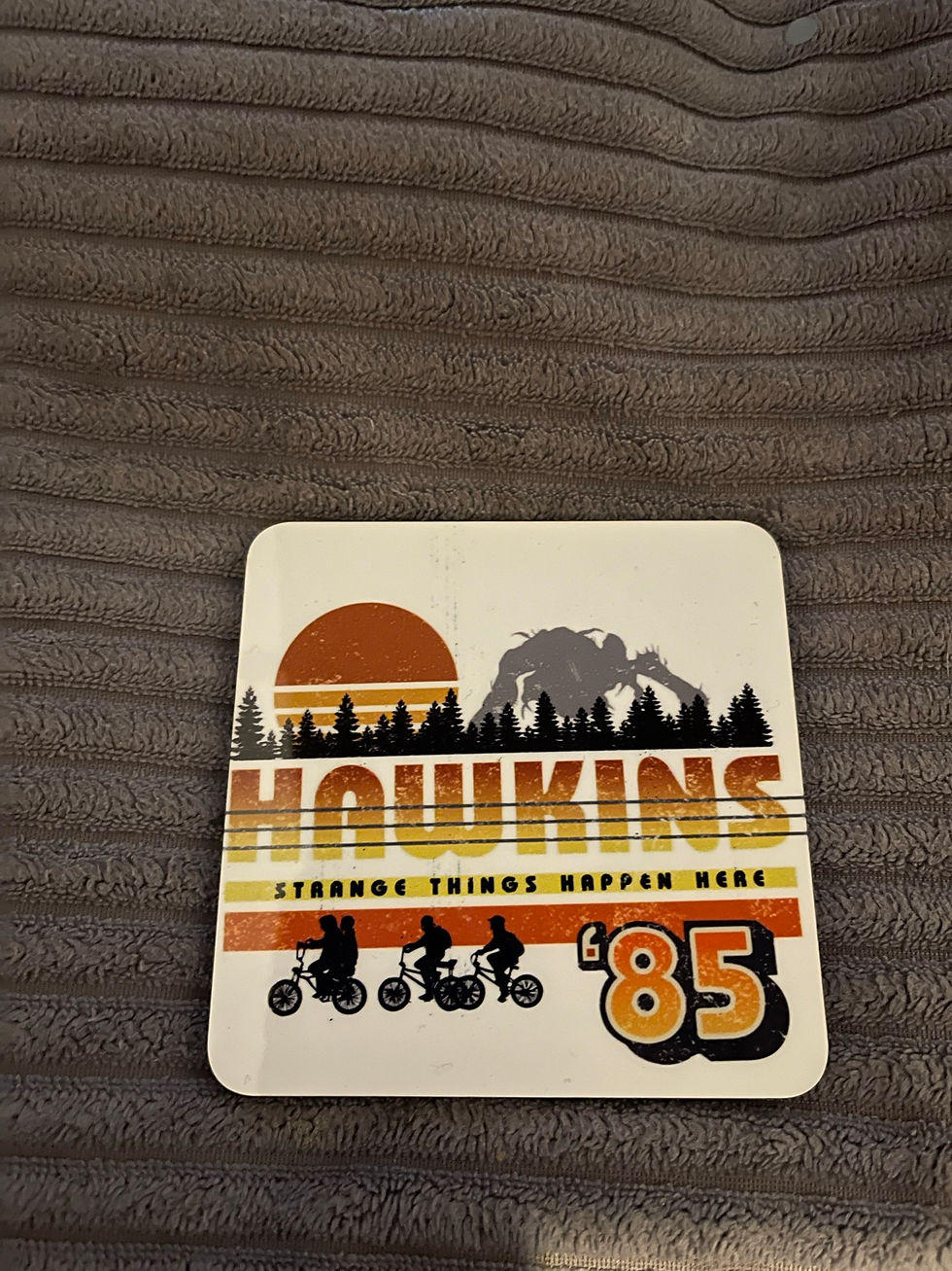 Thumbnail: Stranger Things Inspired Coaster