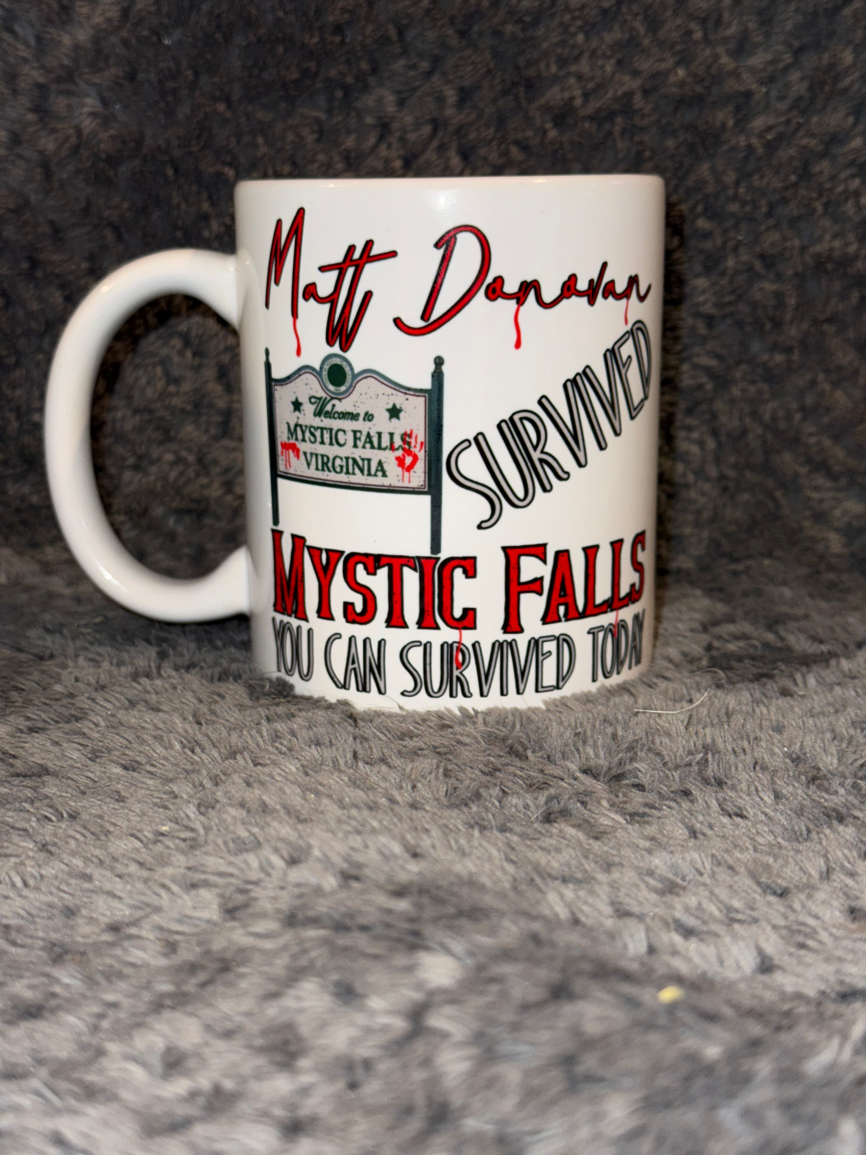 Matt Donovan survived 11oz mug