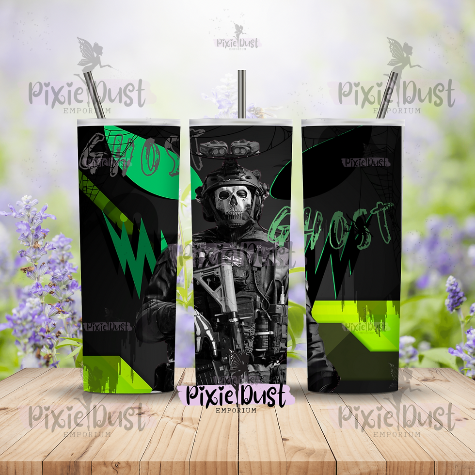 Call of Duty : Ghost 20oz tumbler