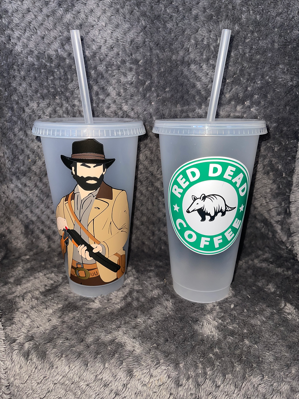 Red Dead Redemption Arthur Morgan inspired 24oz cold cup