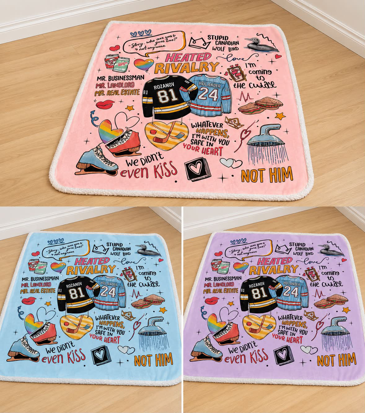 Heated Rivalry blanket - **PREORDER ONLY** closes 22nd September