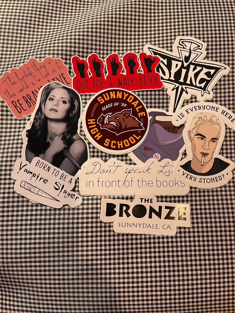 Buffy the Vampire Slayer sticker sets