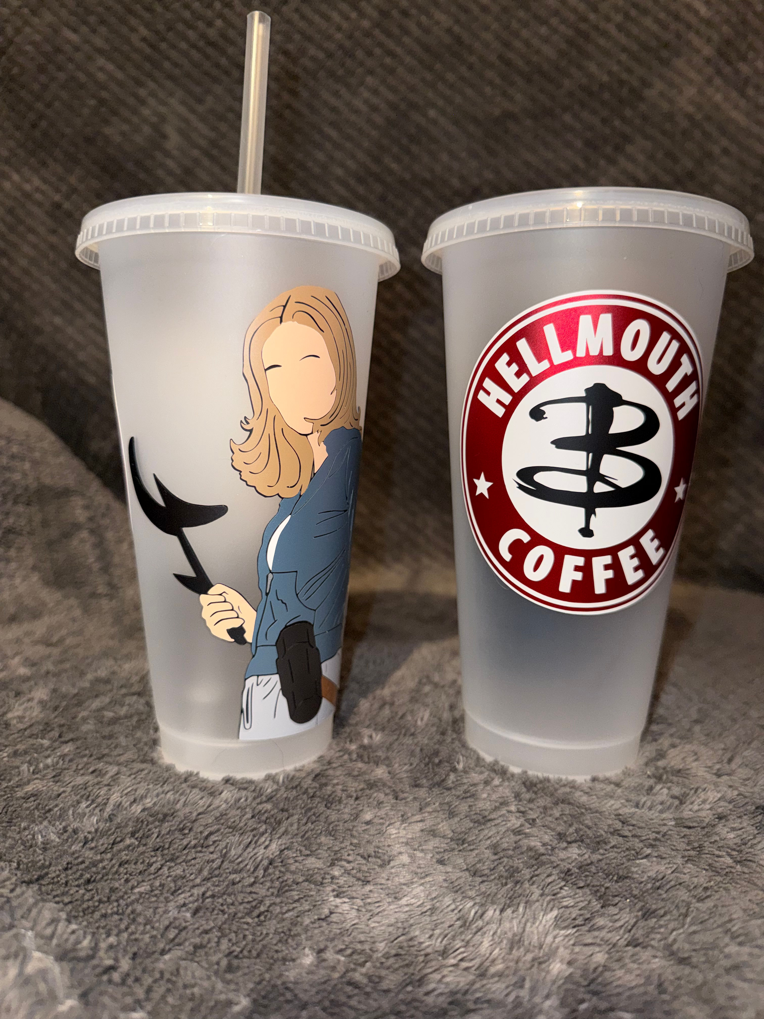 Buffy the vampire slayer 24oz cold cup