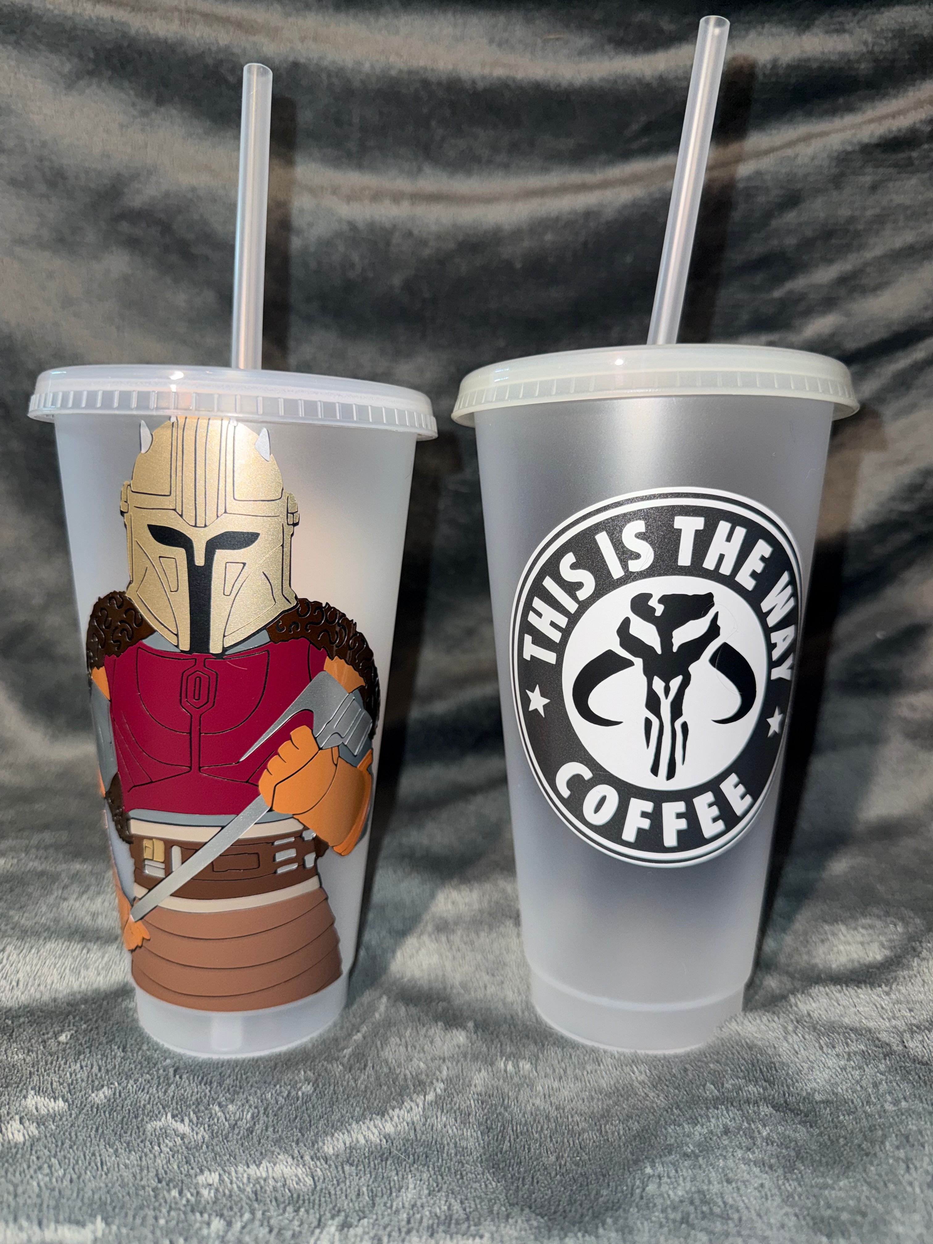 The Armourer - this is the way 24oz cold cup