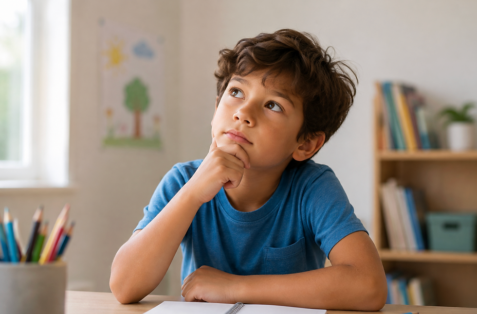 Child thinking