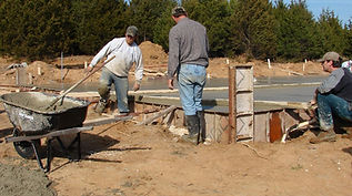 New Home in Stover, MO concrete