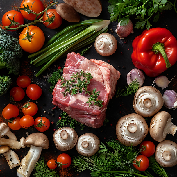 illunoxmedia_51248_Fresh_pork_surrounded_by_mushrooms_and_fresh_69805dff-b088-43fb-9fcb-6e