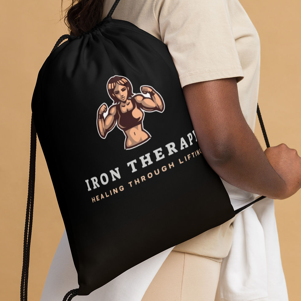 Thumbnail: Women's Branded Logo Drawstring bag