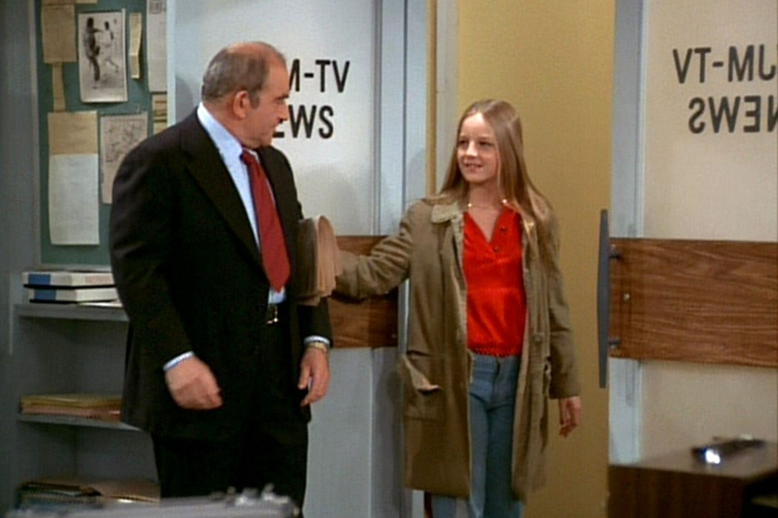 BEAUIFUL HELEN HUNT & ED ASNER 8X10 Photo