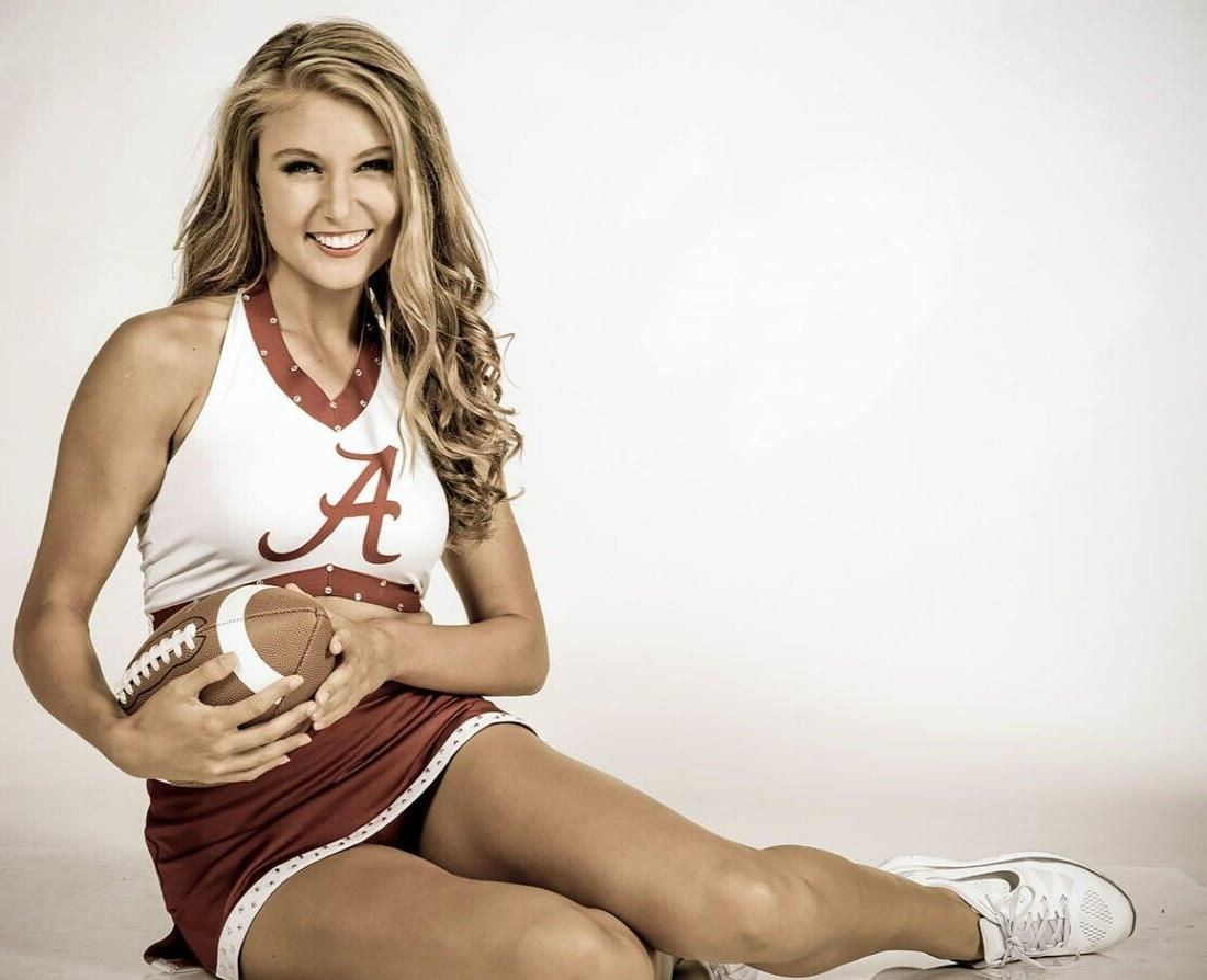 ALABAMA CHEERLEADERS PAIGE 5X7 Glossy Photo
