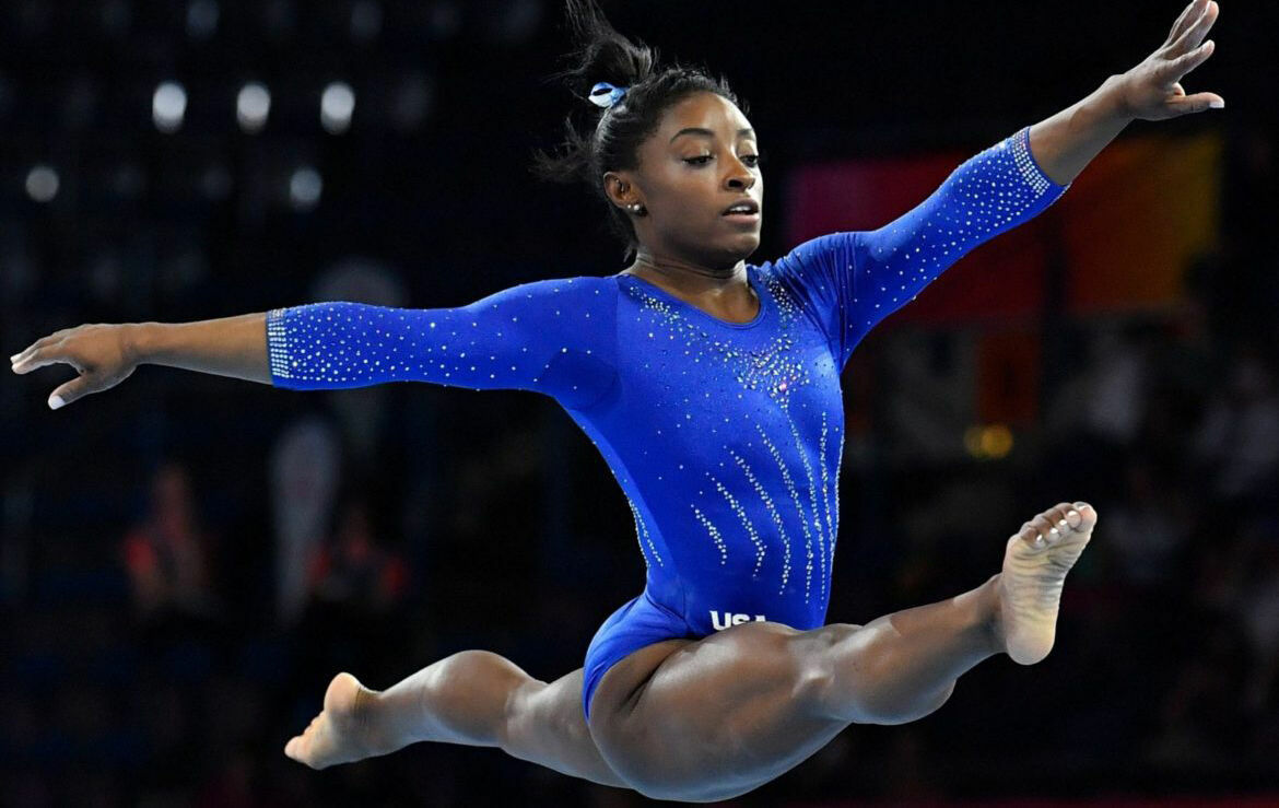 American Olympic Gymnast Simone Biles 5x7 GLOSSY Photo