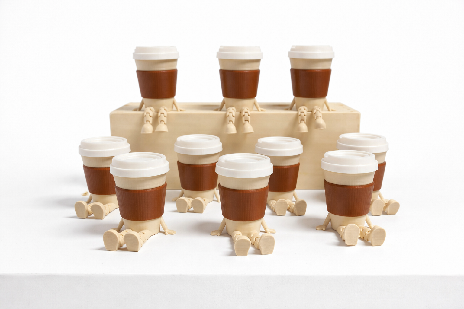 Vasos cafe impresion 3D