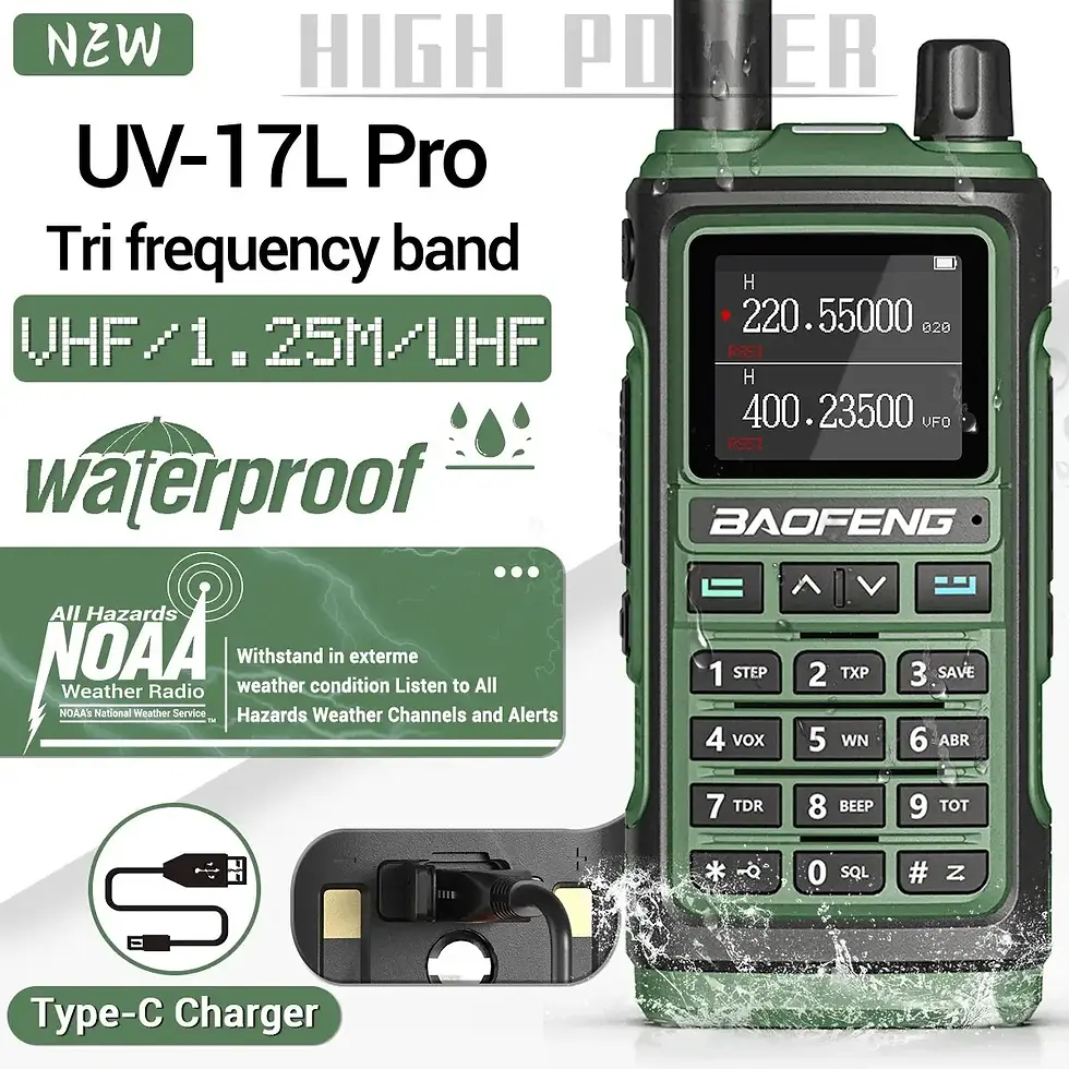 Thumbnail: Baofeng UV 17 Pro Wireless Copy Frequency Walkie Talkie