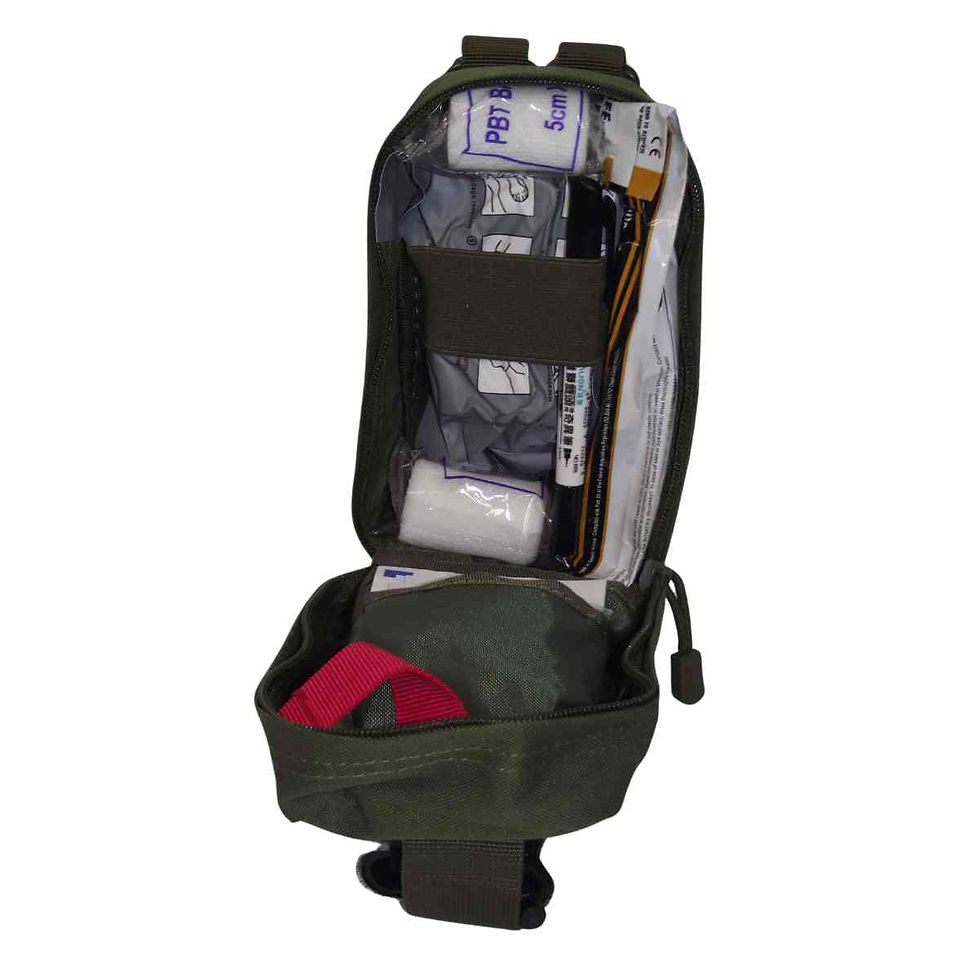 Thumbnail: Tactical IFAK Trauma Kit Standard open