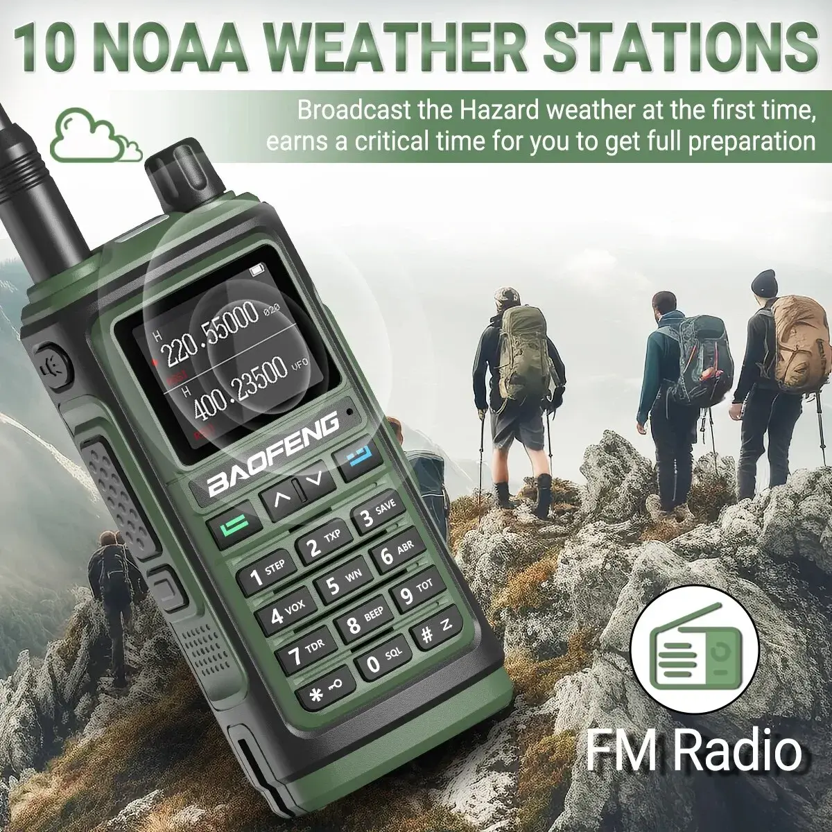 Baofeng UV 17 Pro Wireless Copy Frequency Walkie Talkie