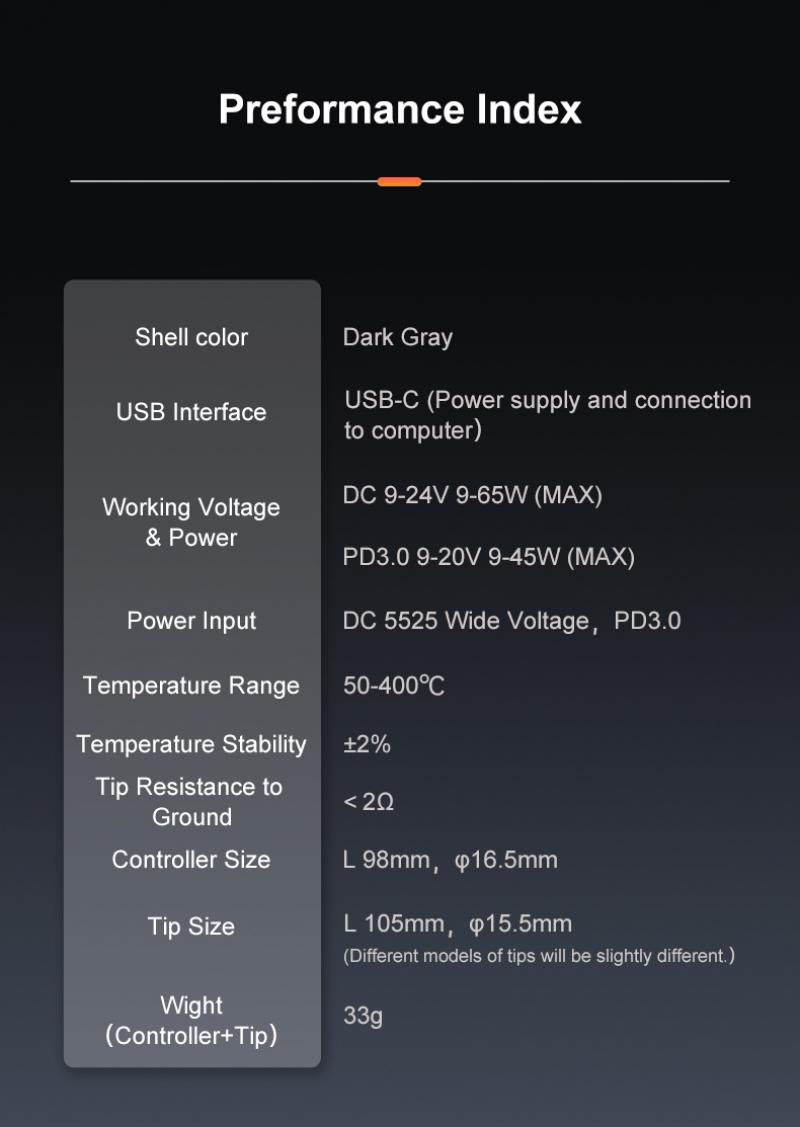 Thumbnail: TS101 SOLDERING IRON GRAY (I)