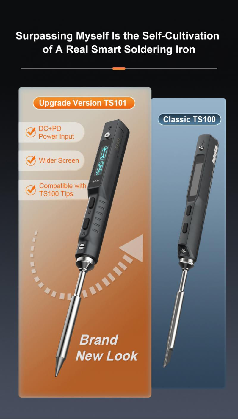 Thumbnail: TS101 SOLDERING IRON GRAY (I)