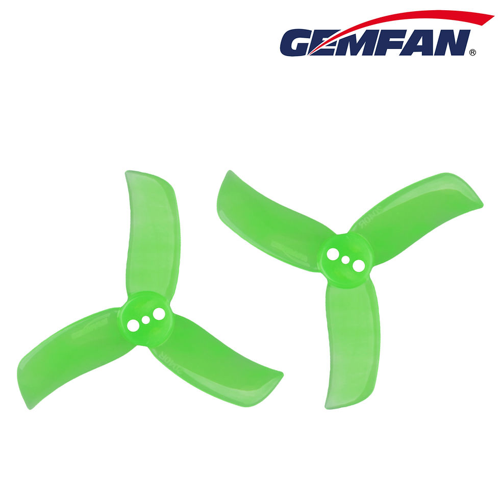 Thumbnail: 2" 2040 3 Blade Gemfan Hulkie Props