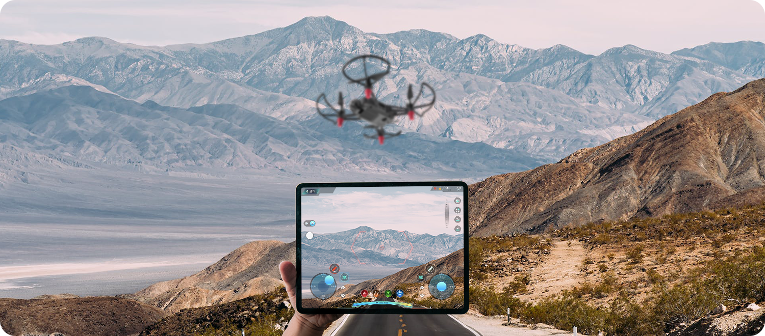 Educational Drone. Control on the app.