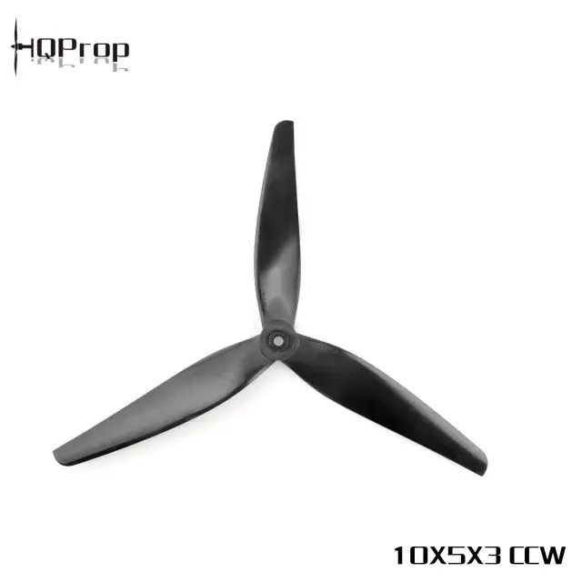 HQ MacroQuad Prop 10X5X3(CCW) Black-Glass Fiber Reinforced Nylon