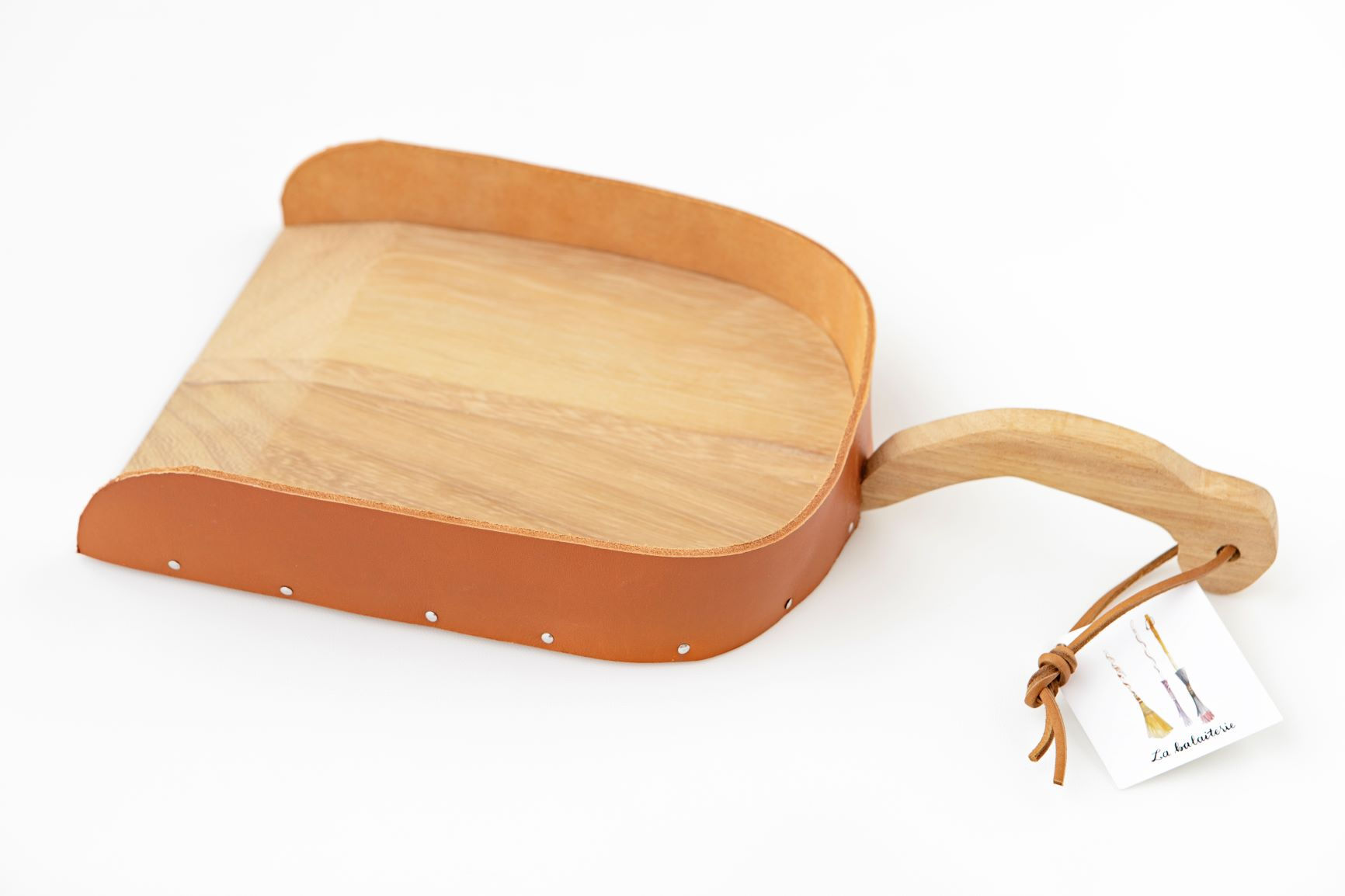 Handcrafted Wooden Dustpan