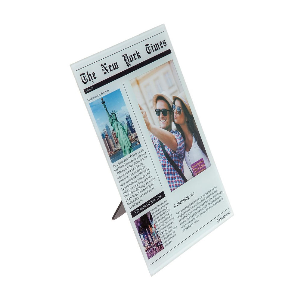 Porta retrato ZC New York Times