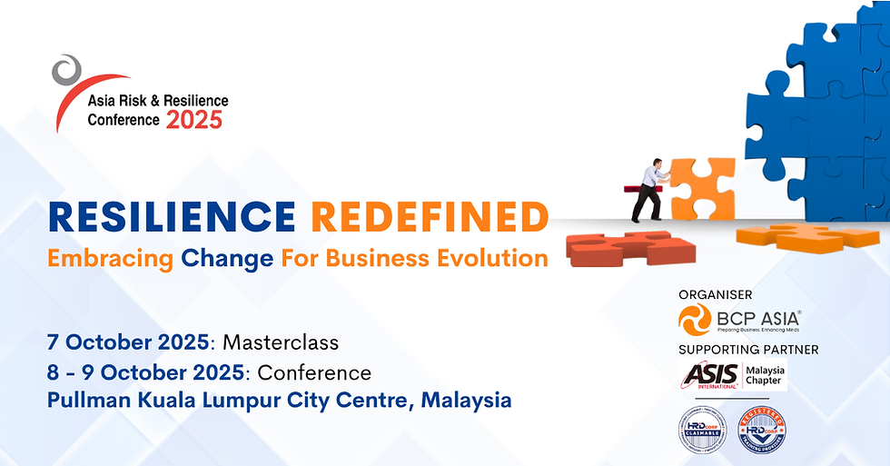 ARRC 2025: Resilience Redefined – Embracing Change for Business Evolution