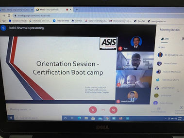 ASIS Certification Bootcamp Session