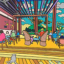 휴가,72x61 cm, 캔버스에 아크릴, 2025.jpg
