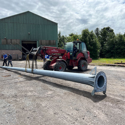 The Wind Turbine Arrives