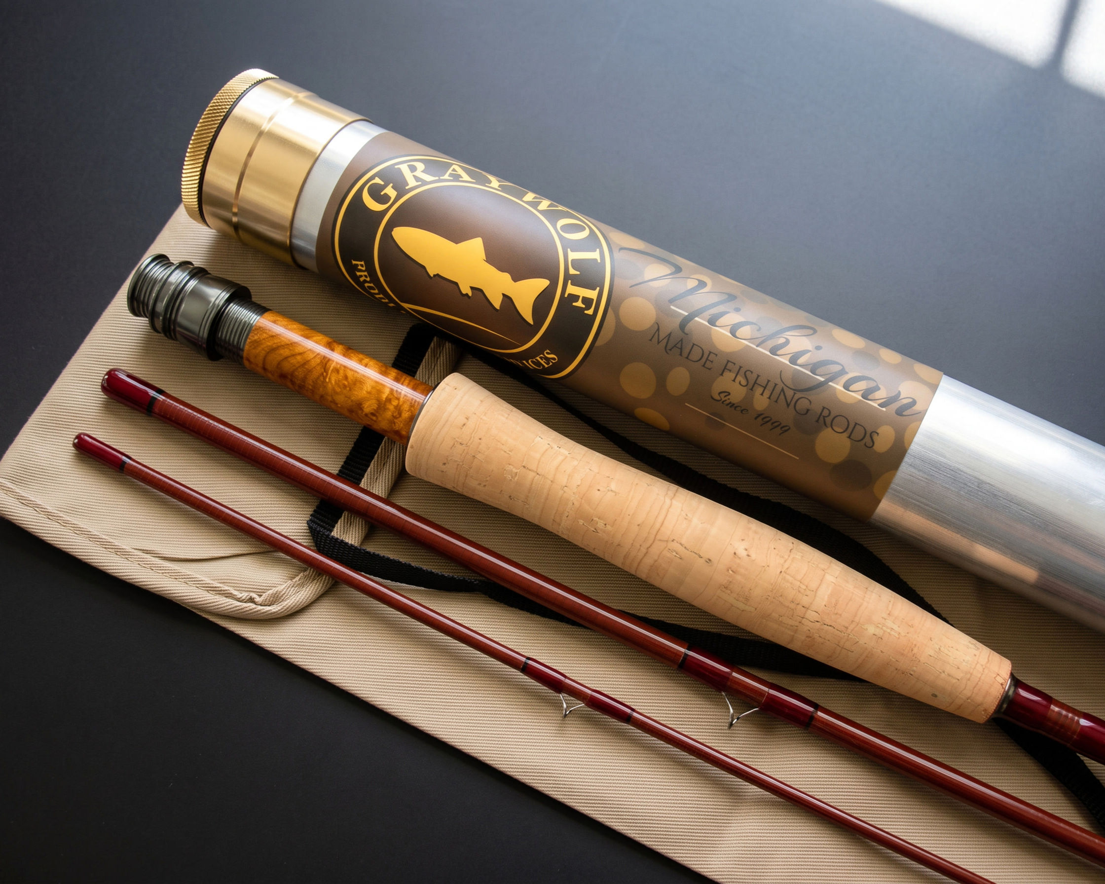 Graywolf Built Steffen 7'3" 3/4wt 3pc