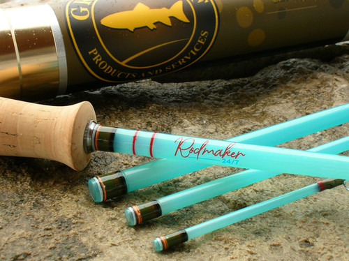 Rodmaker 24/7 Sグラス　フライロッド 9ft 5/6番 Rodmaker 247 Traveler - LT Blue - Custom | graywolf rods