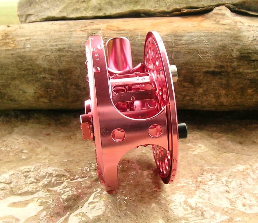 Thumbnail: TREK Click/Pawl Fly Reel 2-4wt - Pink