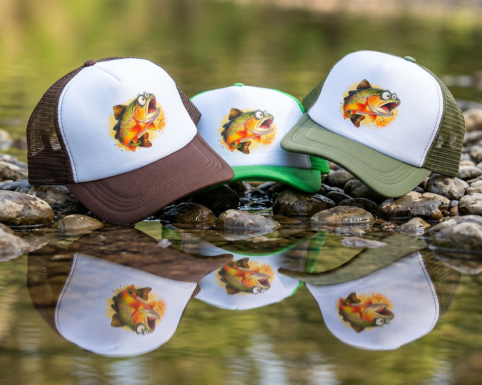 funny fishing hat