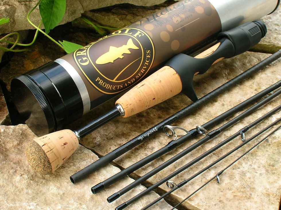 Thumbnail: Toray carbon 7pc pack rod blank - 5'6" 2-6lb