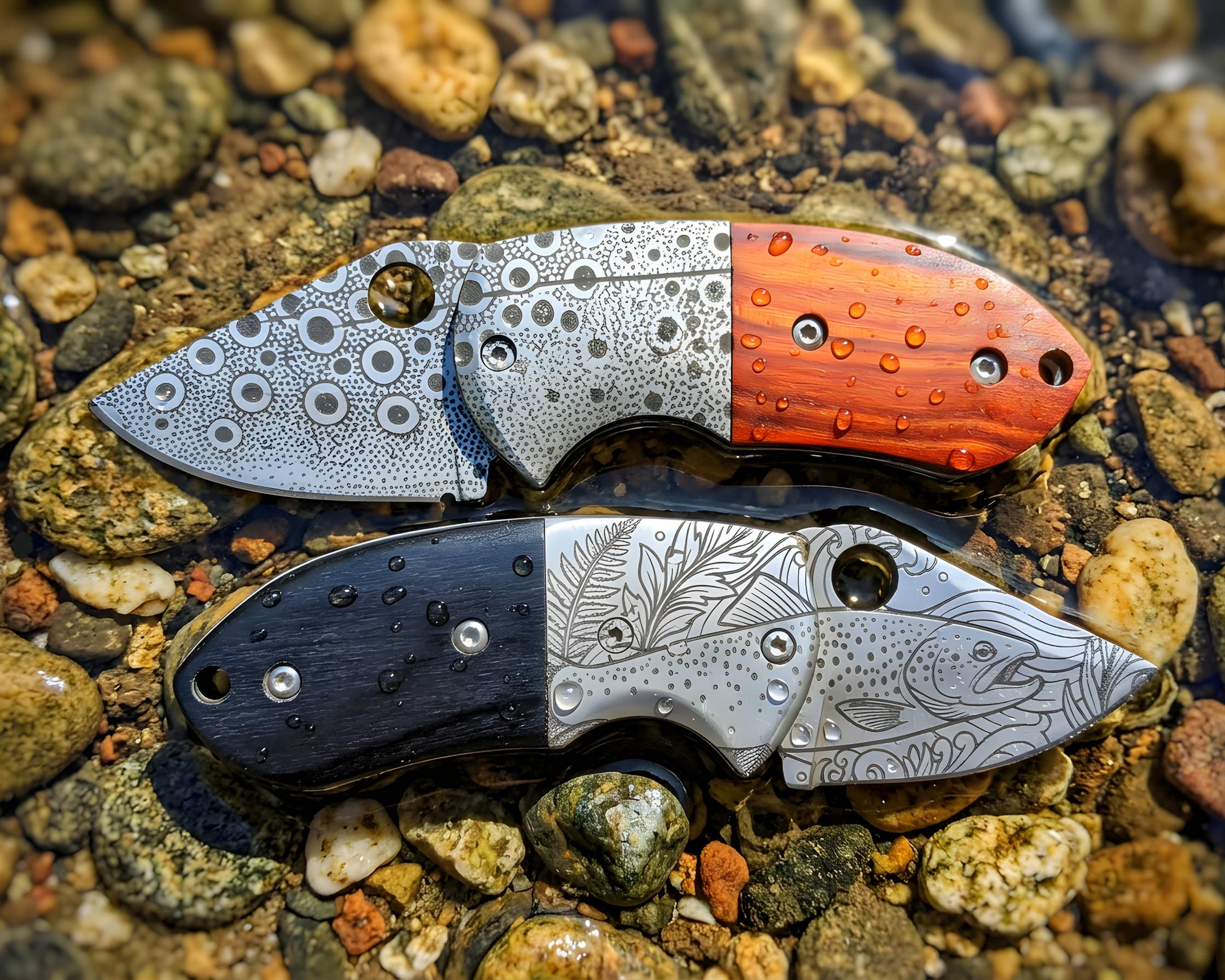 Brown trout knife