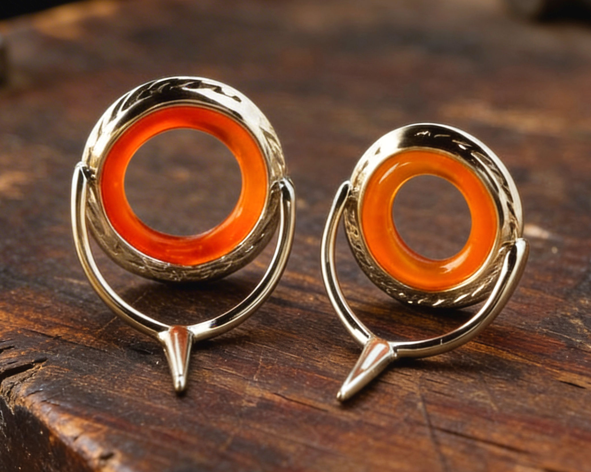 Lemke Agate Guide - Amber/Bright Frame