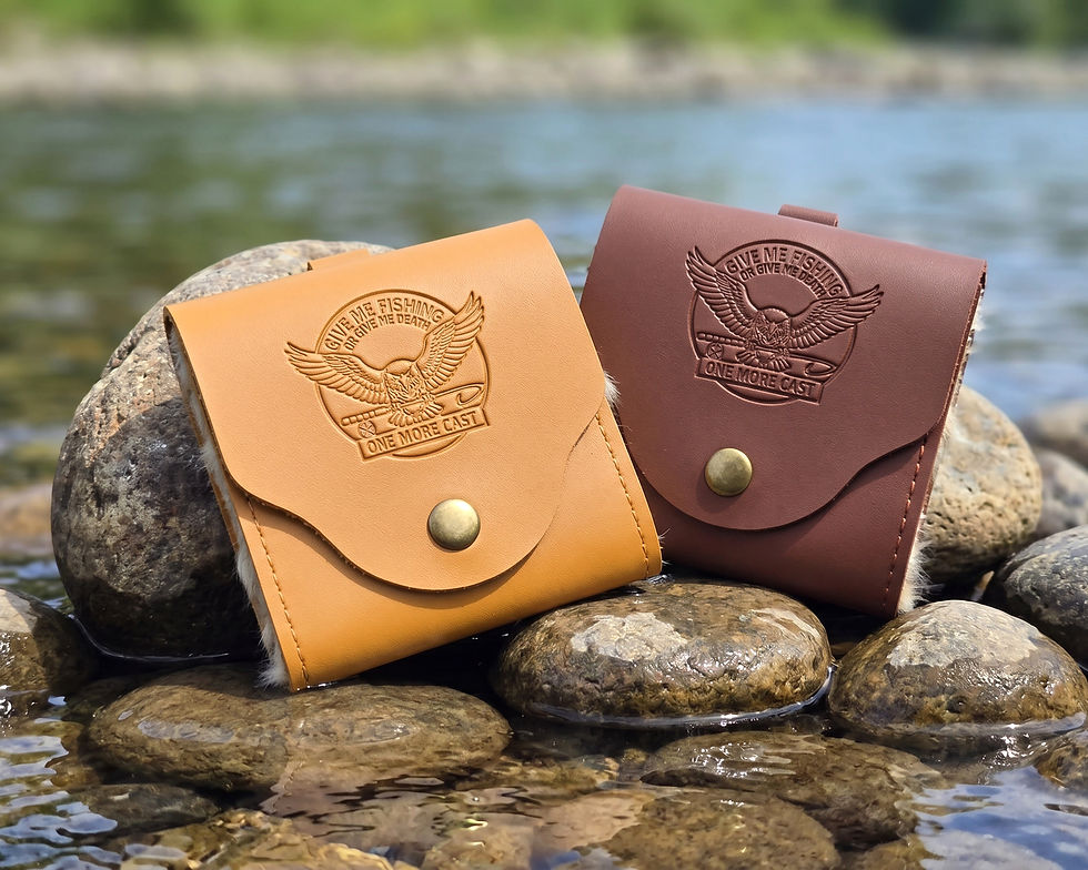 Thumbnail: eagle fly fishing wallet