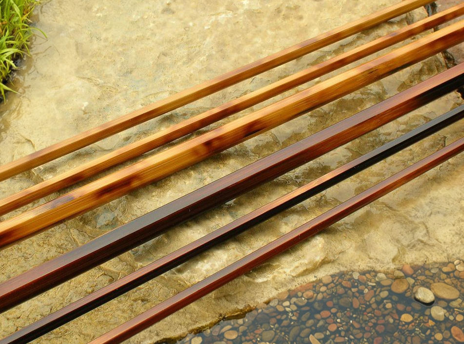 Varnished Bamboo Rod Blanks
