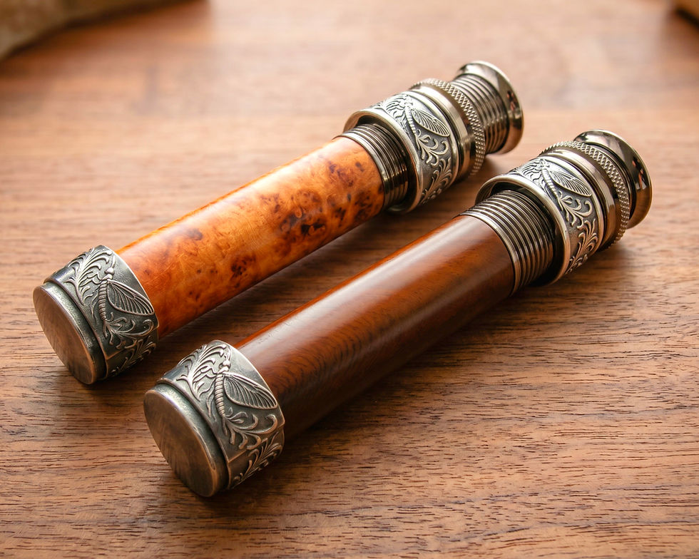 Thumbnail: mayfly etched reel seat