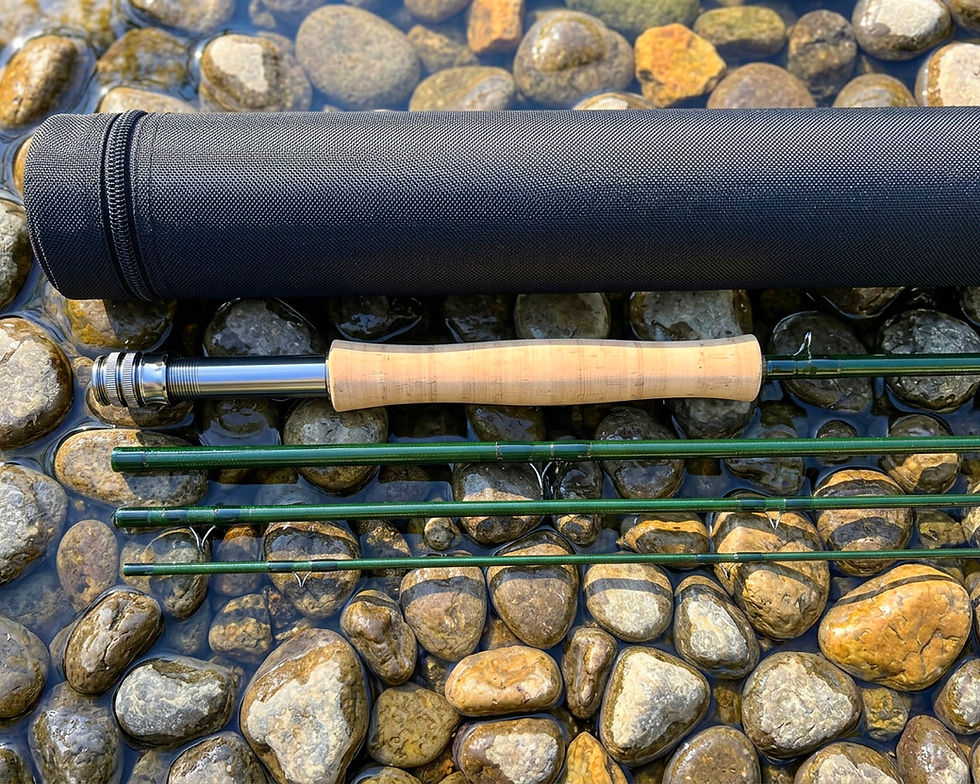 6wt fiberglass fly rod