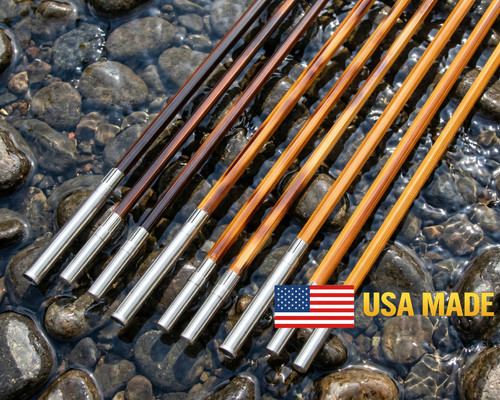 DICKERSON 7613 Ferruled Bamboo Blanks | graywolf rods