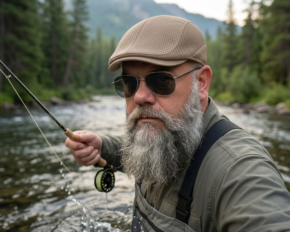 Thumbnail: Graywolf AirMesh Newsboy Cap - 4 Colors