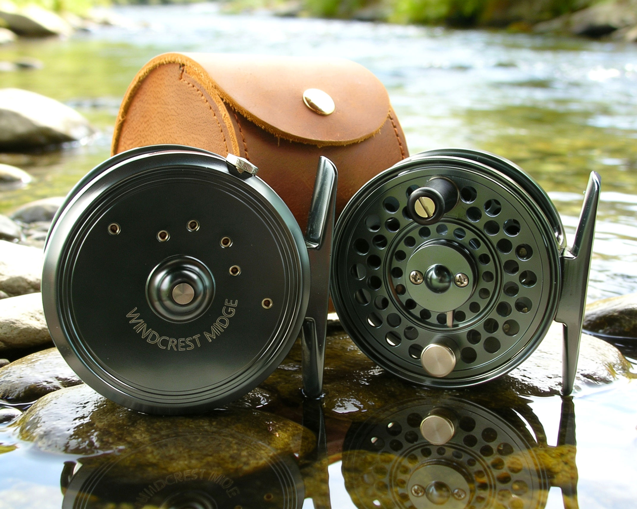 Windcrest Midge — 2.5" Click‑Pawl Fly Reel
