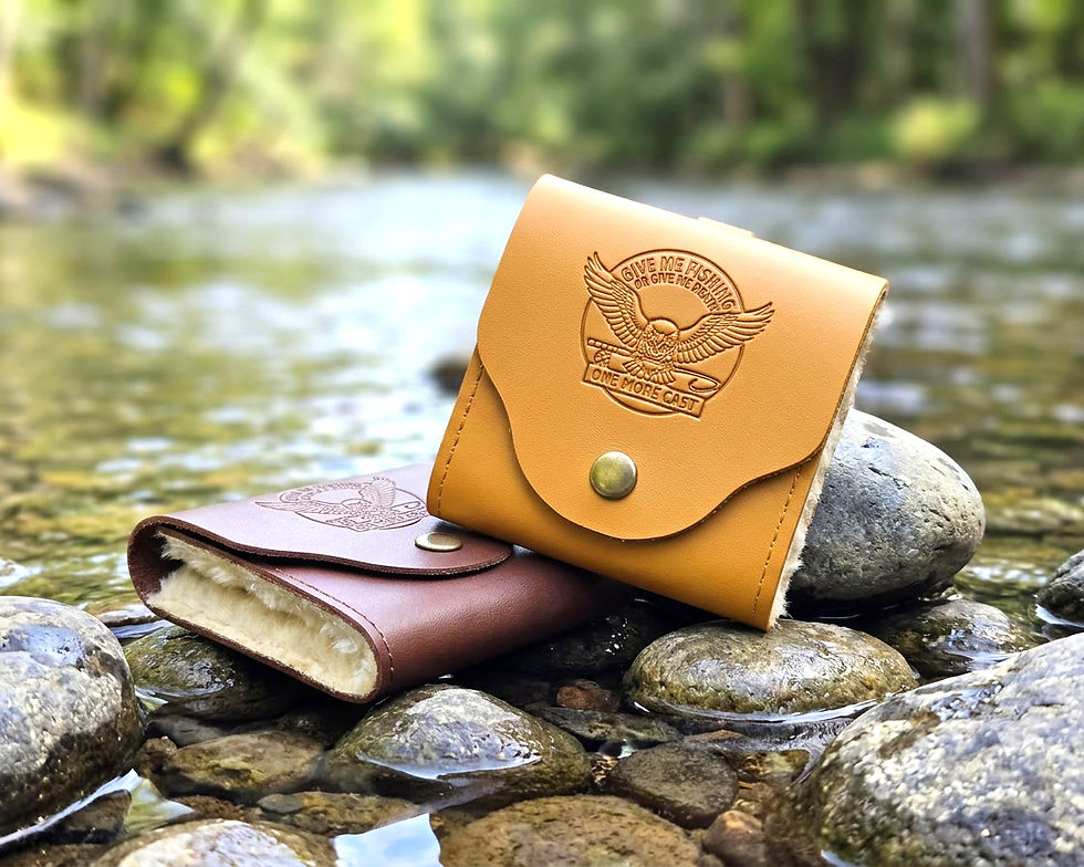 Thumbnail: eagle fly fishing wallet