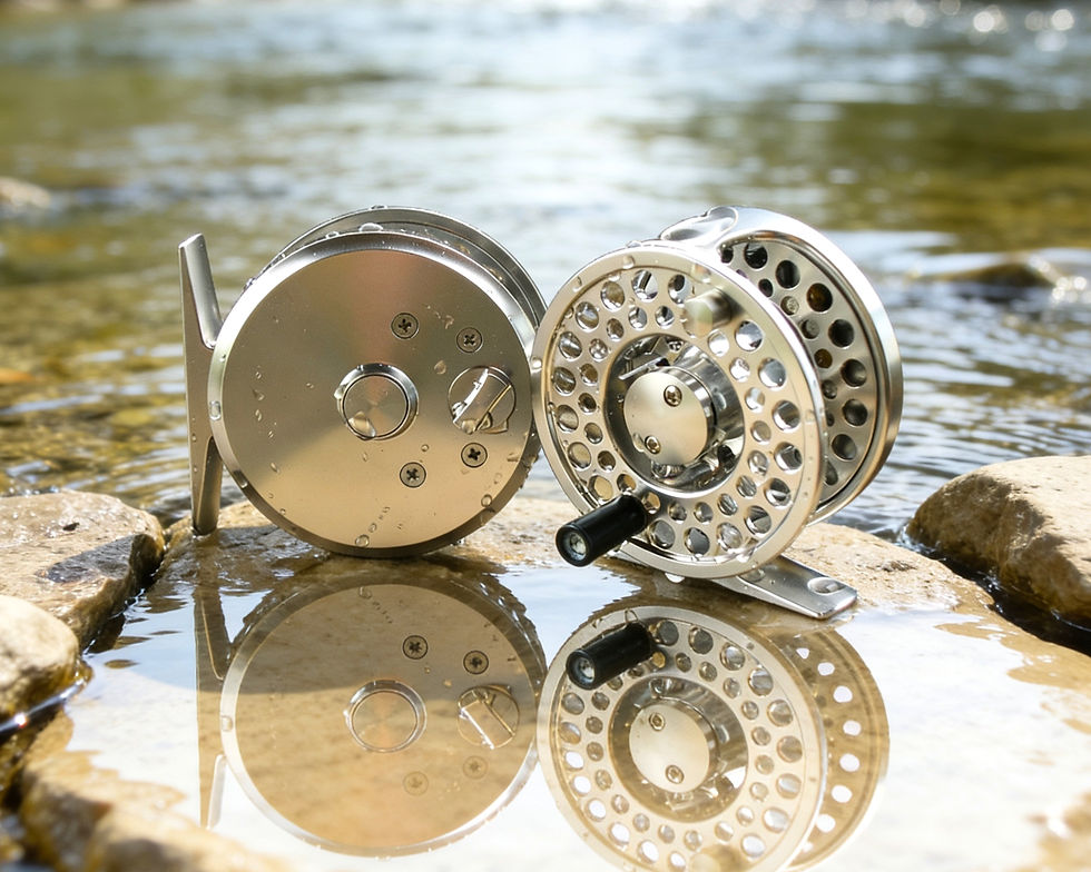 silver 1/3wt reel
