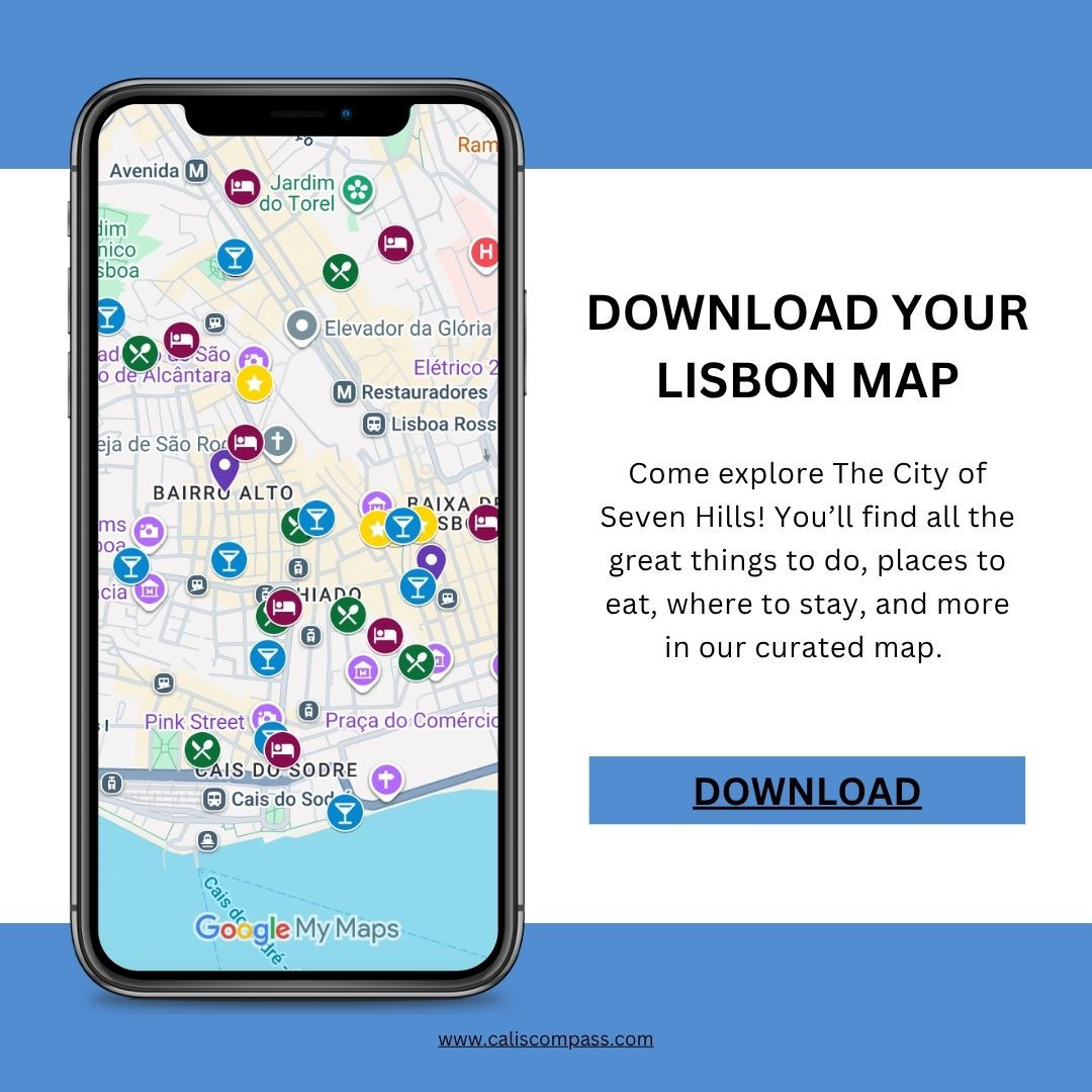 Destination Map: Lisbon, Portugal