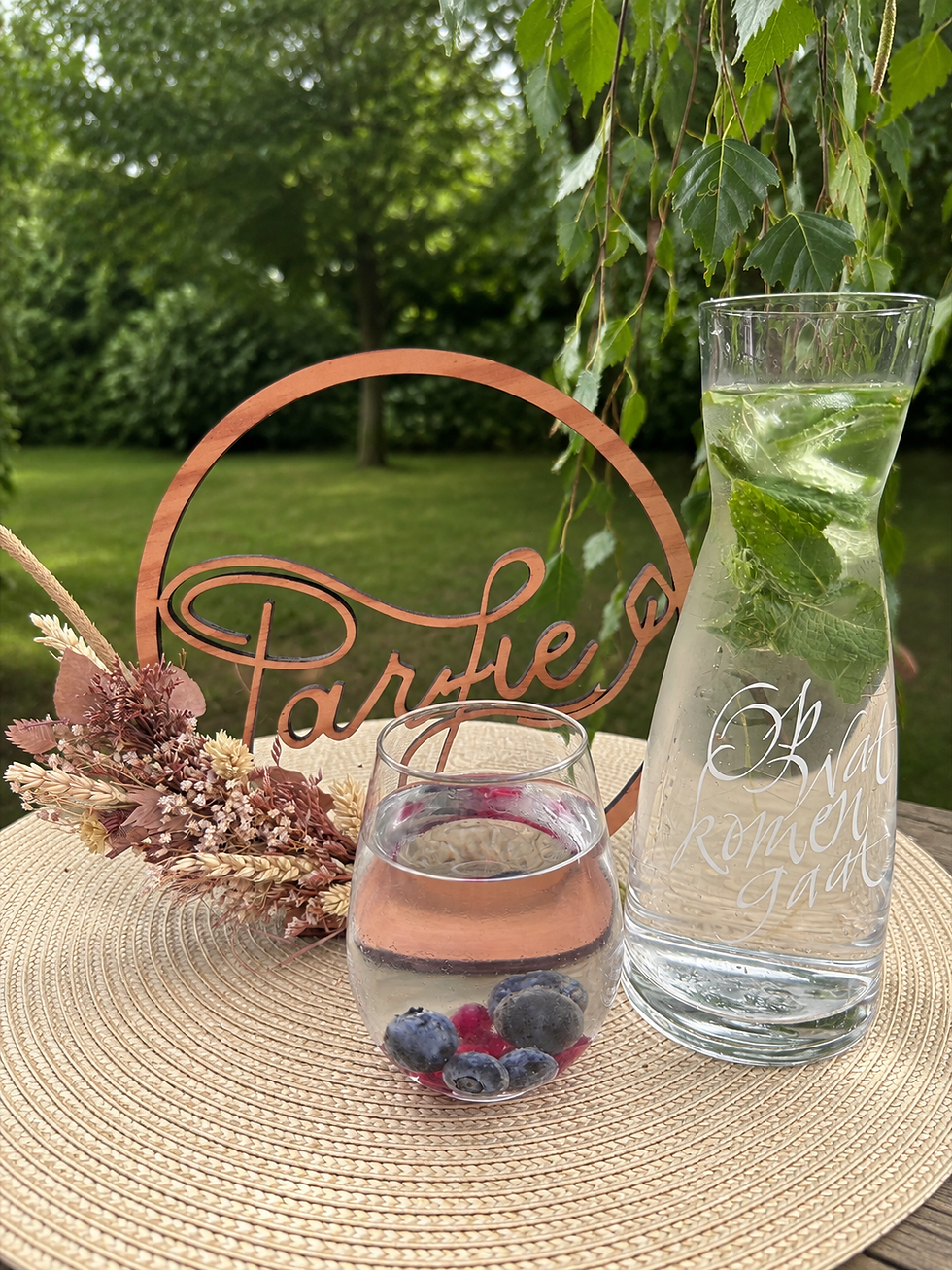 Water in de tuin